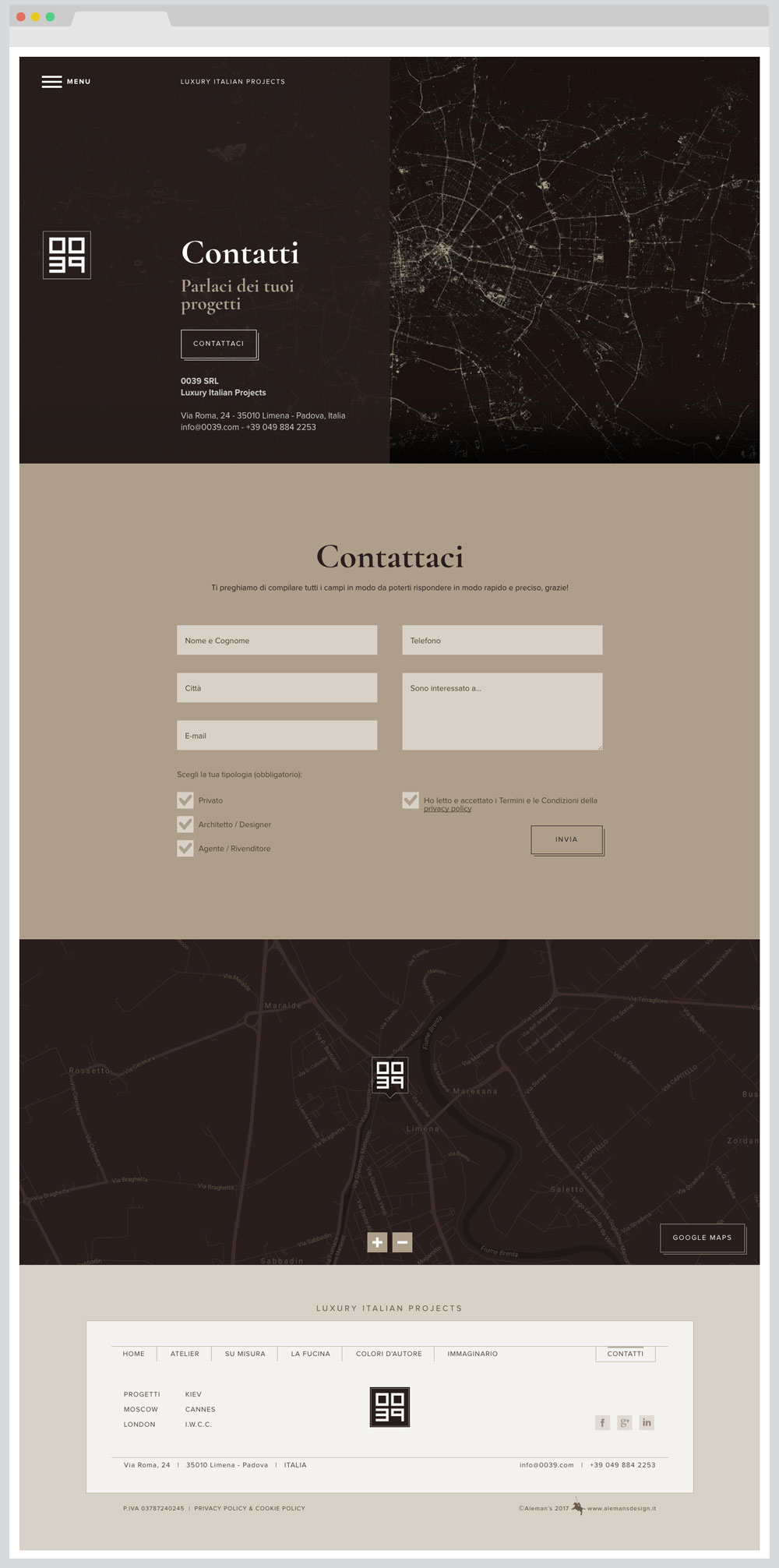 Progetto 0039 - Italian Luxury Design