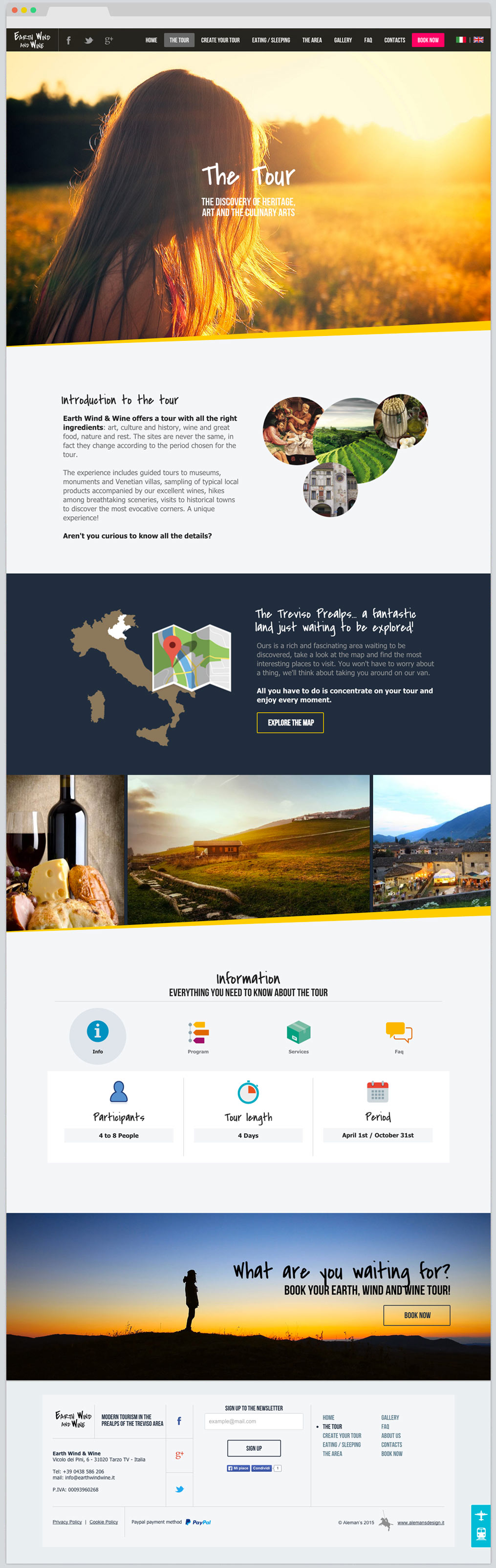 Progetto Earth Wind & Wine