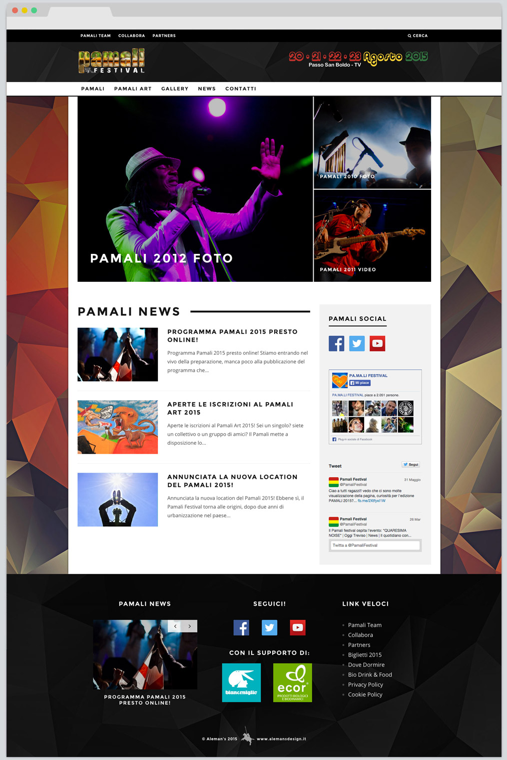 Progetto Pamali Festival