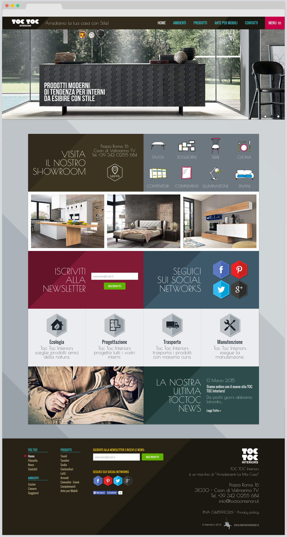 Progetto Toc Toc Interiors